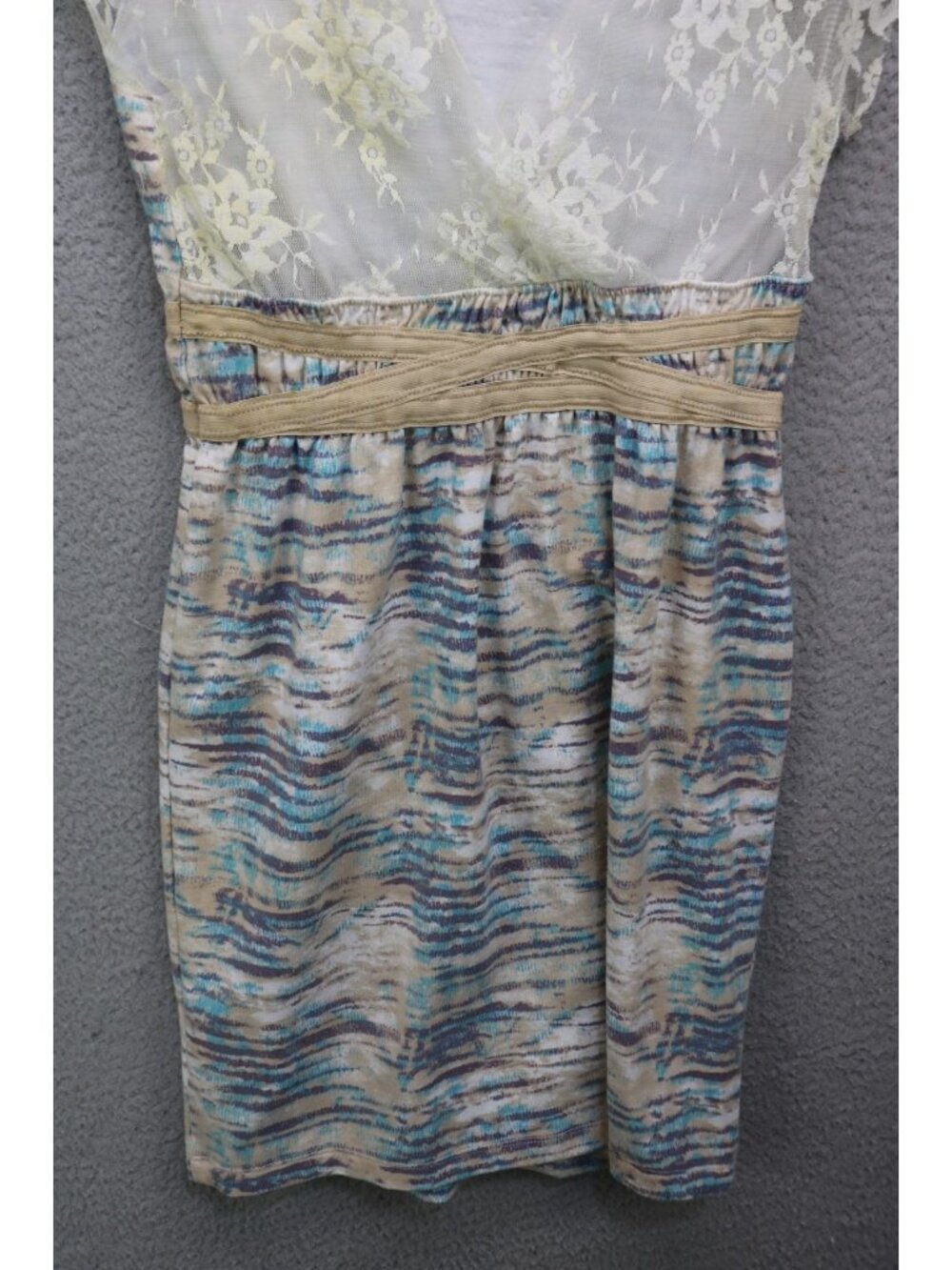 Free People Barracuda Lace Open Back Mini Dress-Size XS-BOHO-Hippie - Picture 8 of 10